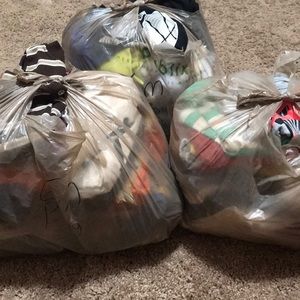6m grab bags of boy cloths
